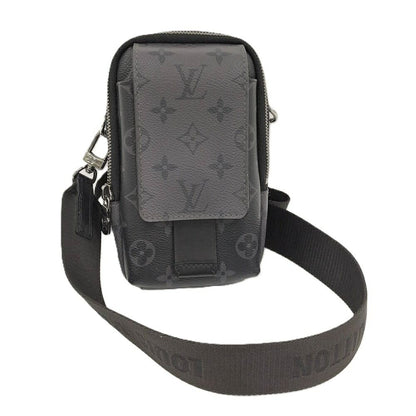 Louis Vuitton Double Phone Pouch Monogram Eclipse Reverse