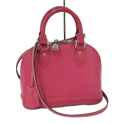 Louis Vuitton Alma BB 2-Way Handbag Epi Leather Hot Pink
