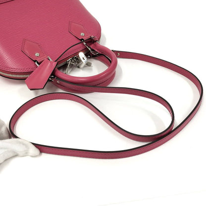 Louis Vuitton Alma BB 2-Way Handbag Epi Leather Hot Pink — view 4