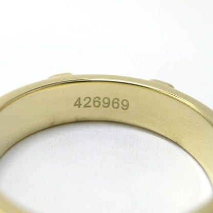 Harry Winston Ring HW Logo 18k Yellow Gold