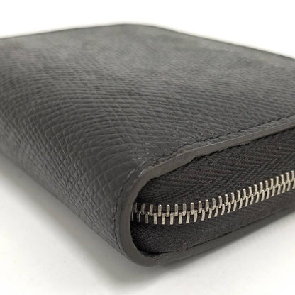 Celine Small Zip Wallet Compact Leather Dark Gray — view 4