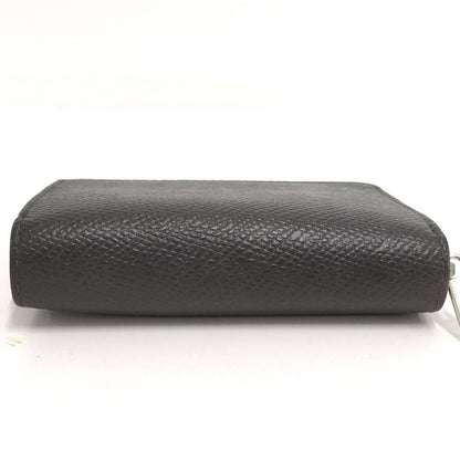 Celine Small Zip Wallet Compact Leather Dark Gray — view 7