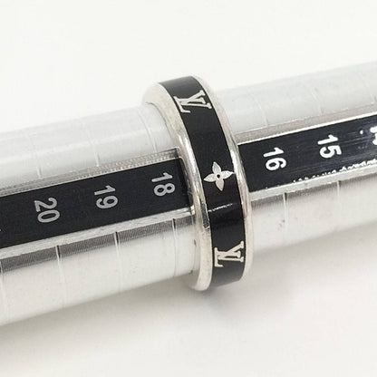 Louis Vuitton Ring Spike Silver Black — view 7