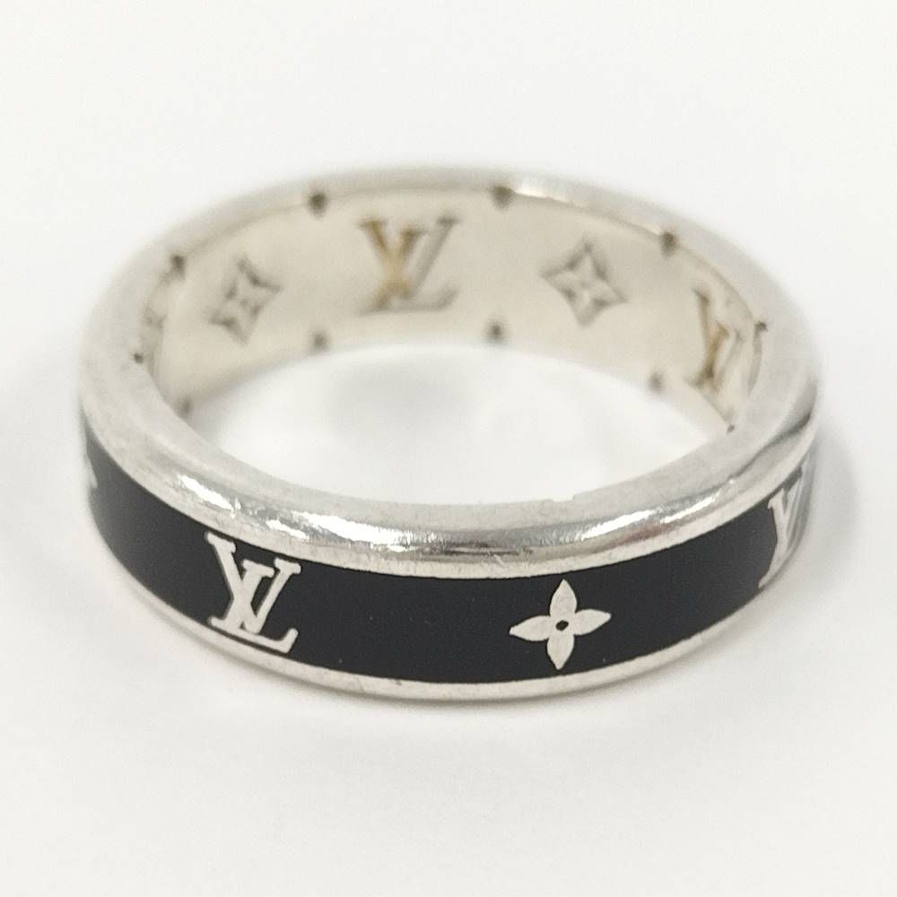 Louis Vuitton Ring Spike Silver Black — view 3