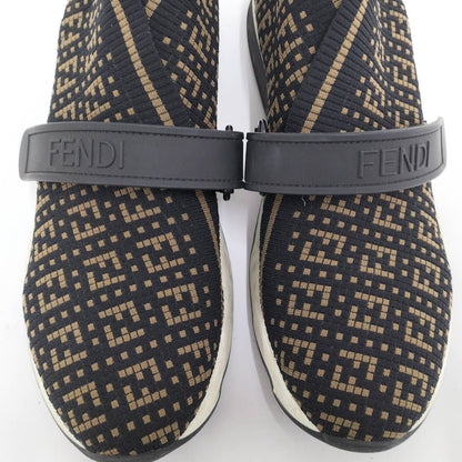 Fendi Zucchino Sneakers Black Khaki — view 9