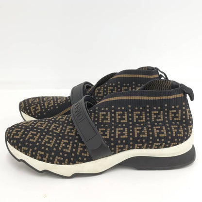 Fendi Zucchino Sneakers Black Khaki — view 2