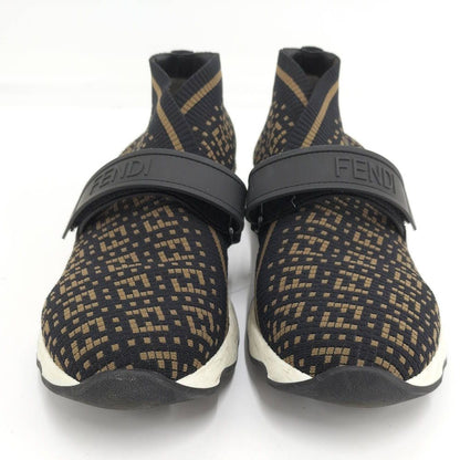 Fendi Zucchino Sneakers Black Khaki — view 6