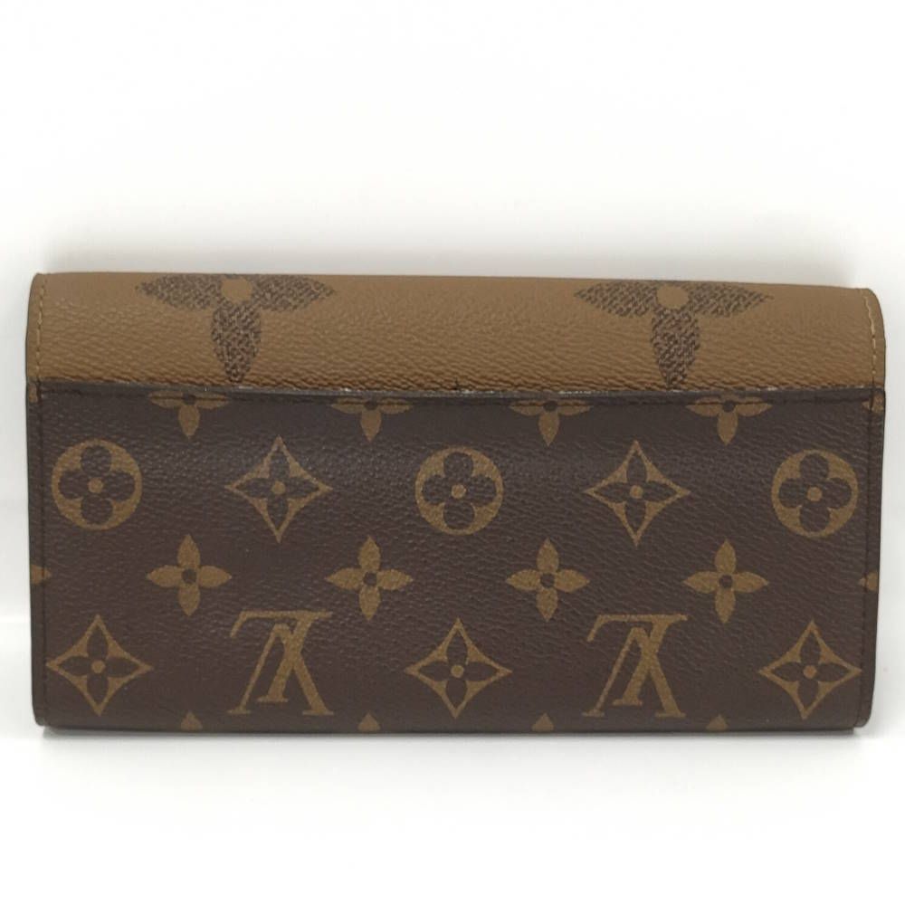 Louis Vuitton Bifold Wallet Portefeuille Sarah Monogram Giant — view 3