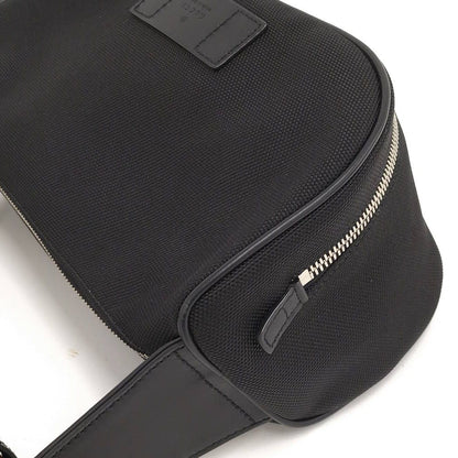 Gucci Shoulder Bag Nylon Canvas Black — view 3