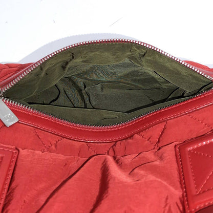 Chanel Coco Cocoon Handbag Nylon Red — view 6