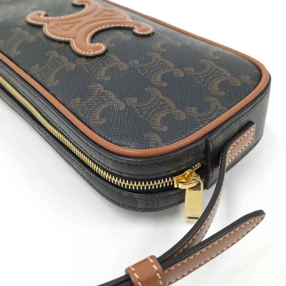 Celine Cuir Mini Camera Bag Triomphe — view 3