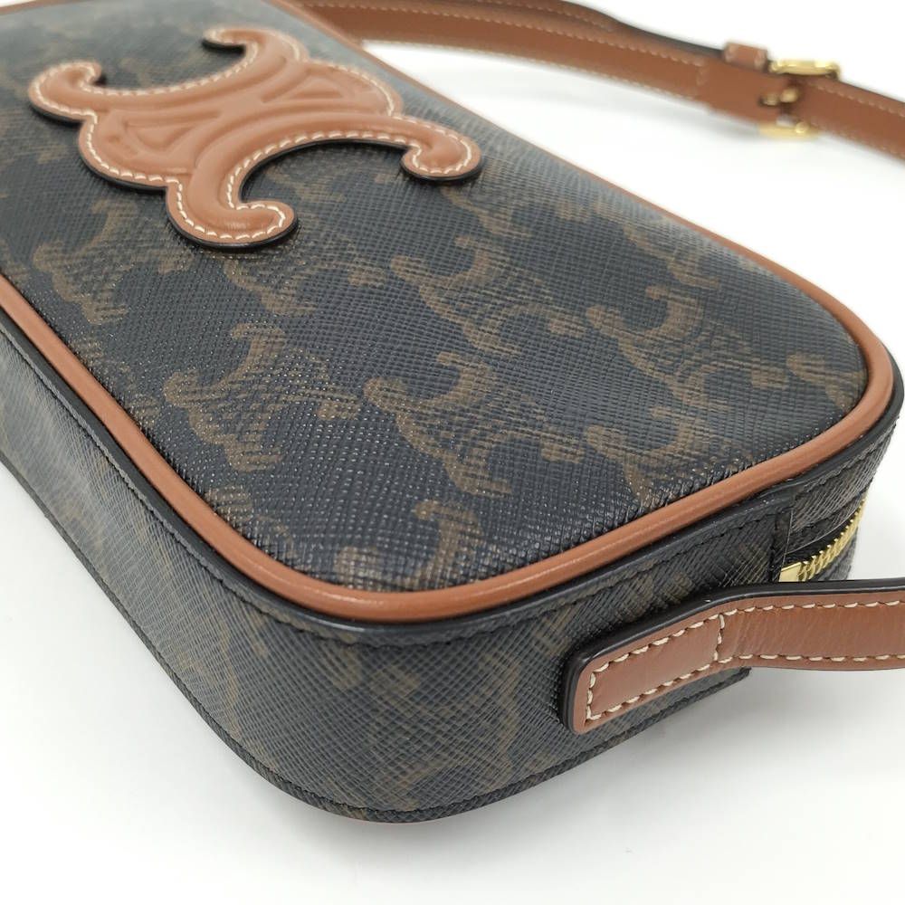Celine Cuir Mini Camera Bag Triomphe — view 6