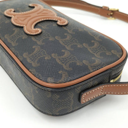 Celine Cuir Mini Camera Bag Triomphe — view 6