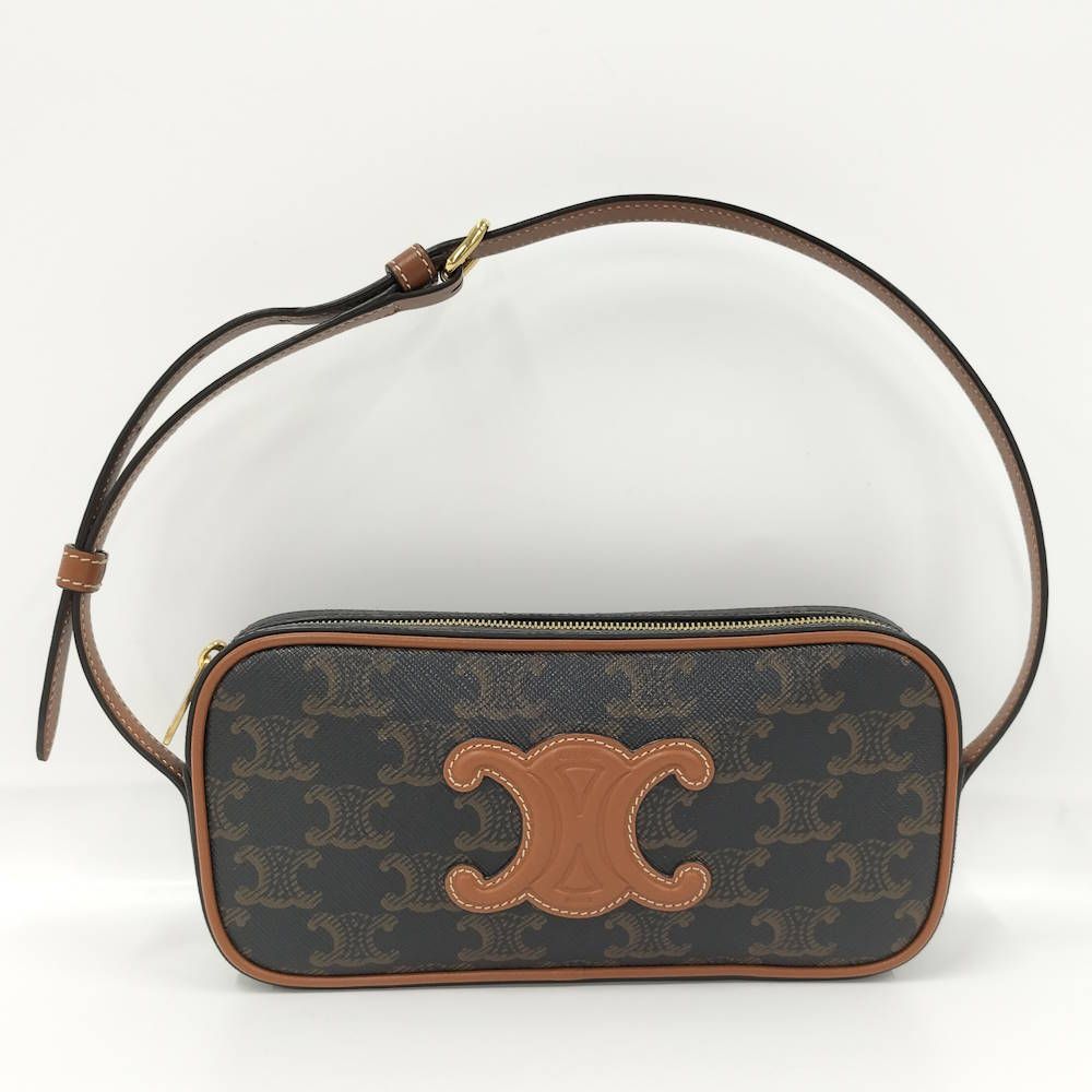 Celine Cuir Mini Camera Bag Triomphe
