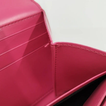 Saint Laurent Wallet Leather Pink — view 7