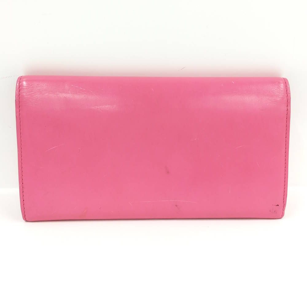 Saint Laurent Wallet Leather Pink — view 4