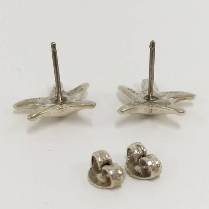 Tiffany & Co Star Fish Earrings Silver — view 4
