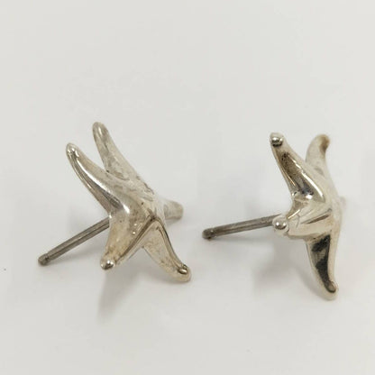 Tiffany & Co Star Fish Earrings Silver — view 7