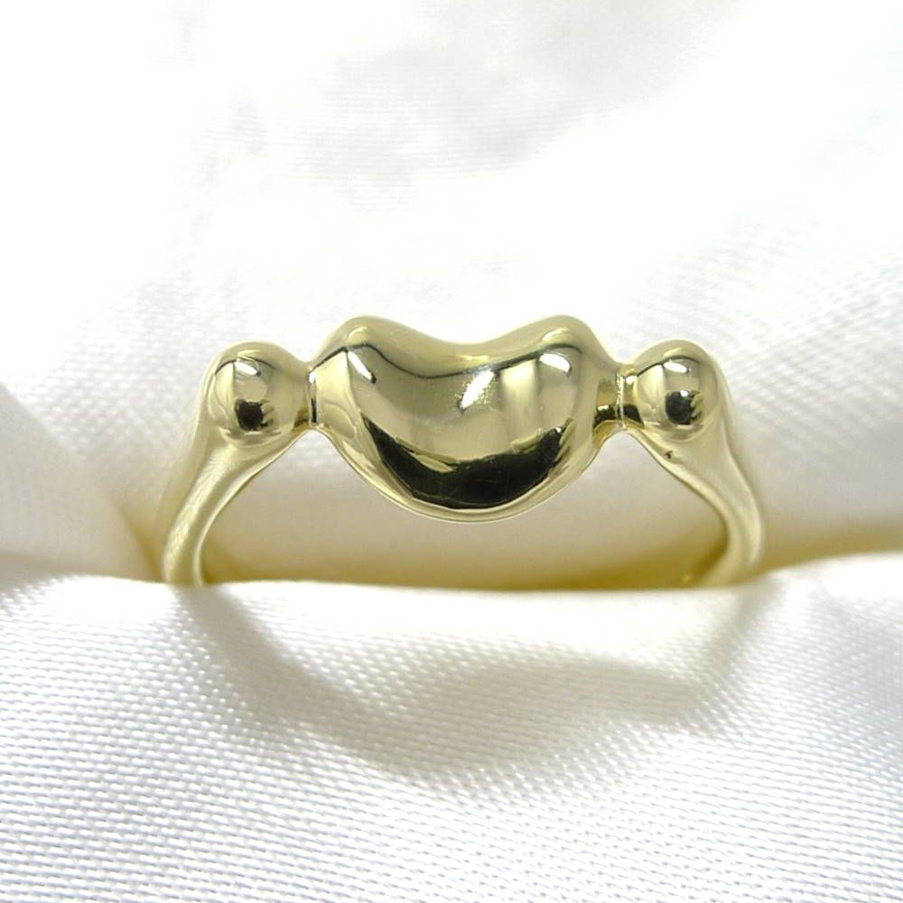 Tiffany & Co Ring Bean 18k Yellow Gold