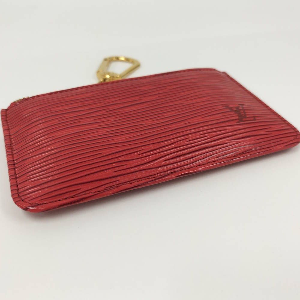Louis Vuitton Pochette Cles Epi Castilian Red — view 4