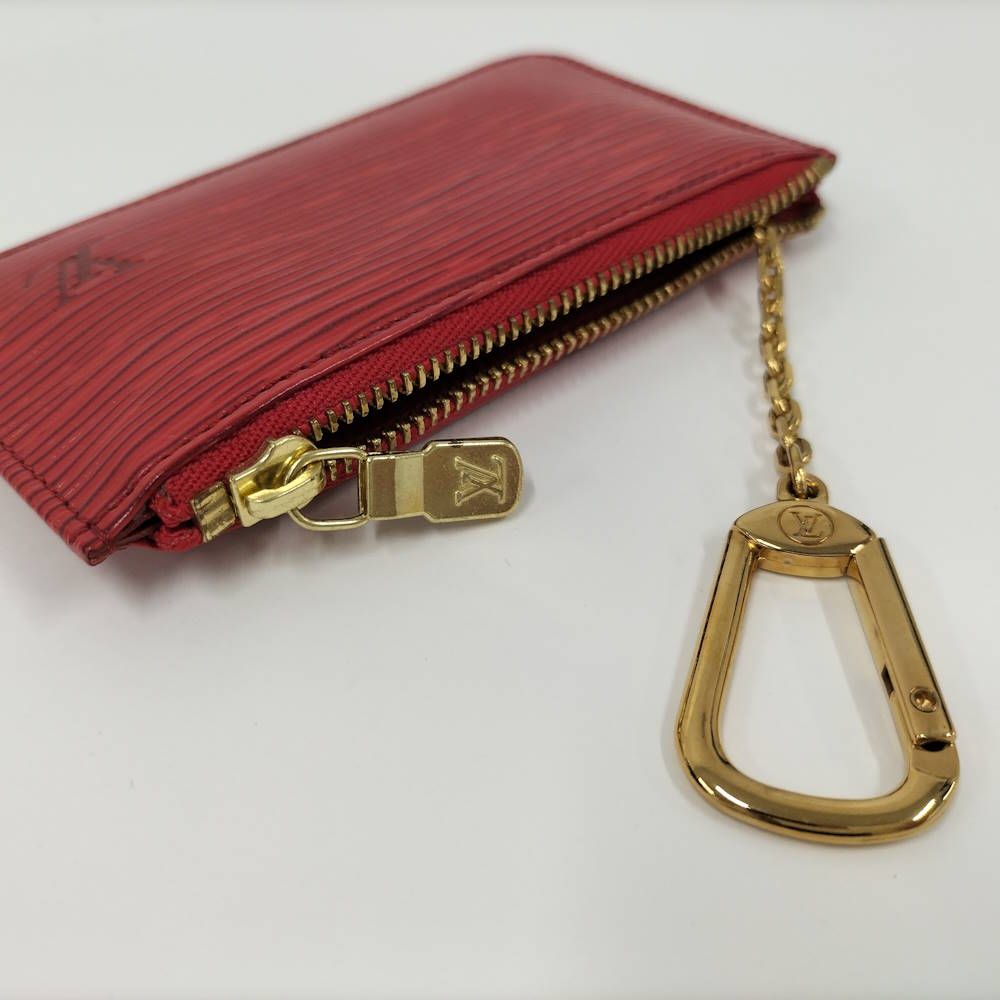 Louis Vuitton Pochette Cles Epi Castilian Red — view 6