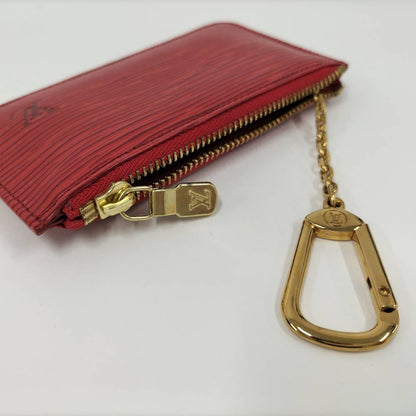 Louis Vuitton Pochette Cles Epi Castilian Red — view 6