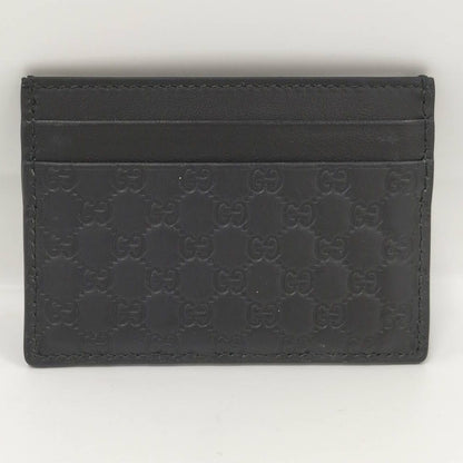 Gucci Micro Guccissima Card Case Nero — view 2
