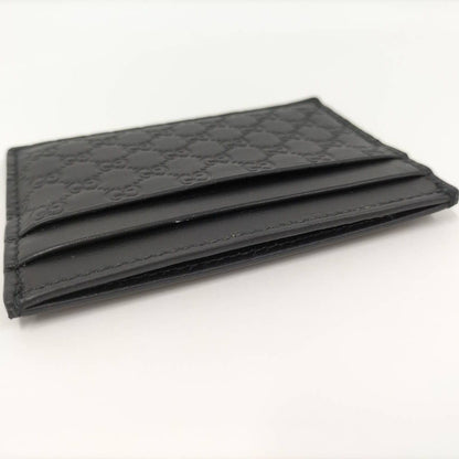 Gucci Micro Guccissima Card Case Nero — view 6