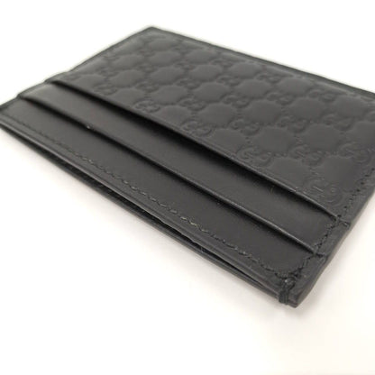Gucci Micro Guccissima Card Case Nero — view 5