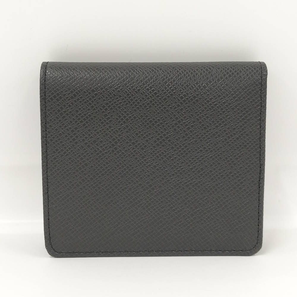 Louis Vuitton Portobier 3 Cult Cles Bifold Wallet Taiga Ardoise — view 3
