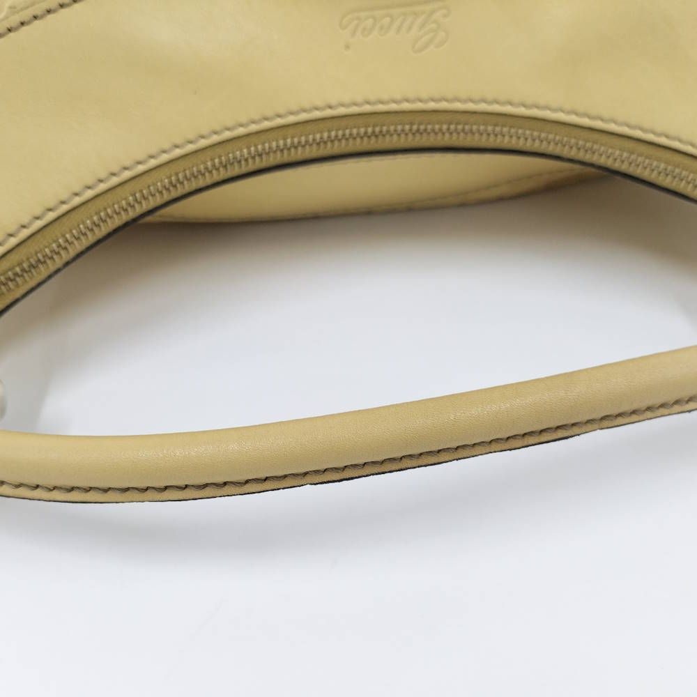 Gucci Abbey Shoulder Bag Guccissima Leather Yellow — view 7