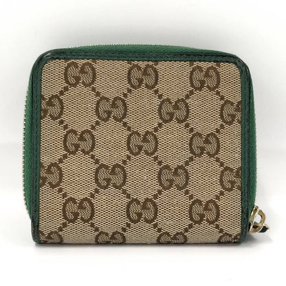 Gucci Bifold Wallet GG Canvas Green — view 3