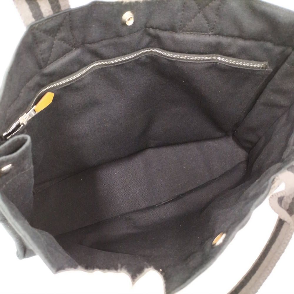 Hermes Fourre Tout MM Tote Canvas Black — view 9