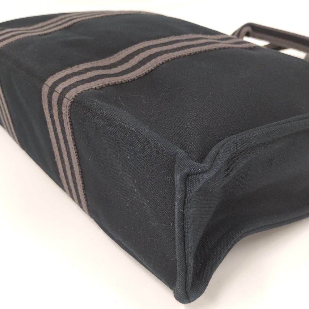 Hermes Fourre Tout MM Tote Canvas Black — view 3