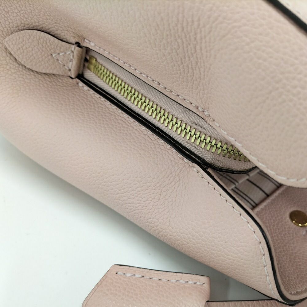 Louis Vuitton Montaigne MM 2-Way Shoulder Bag Empreinte Pink — view 6