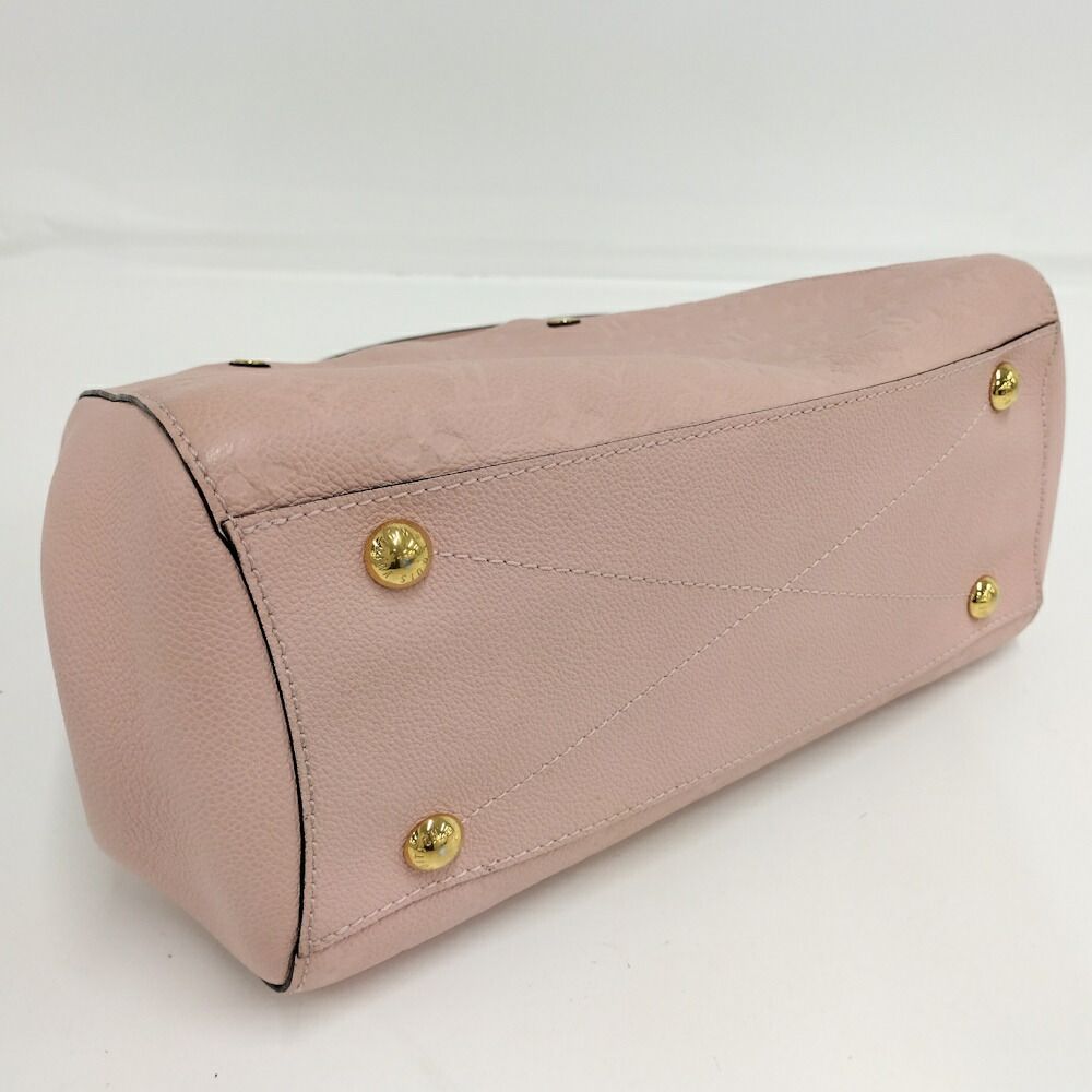 Louis Vuitton Montaigne MM 2-Way Shoulder Bag Empreinte Pink — view 4