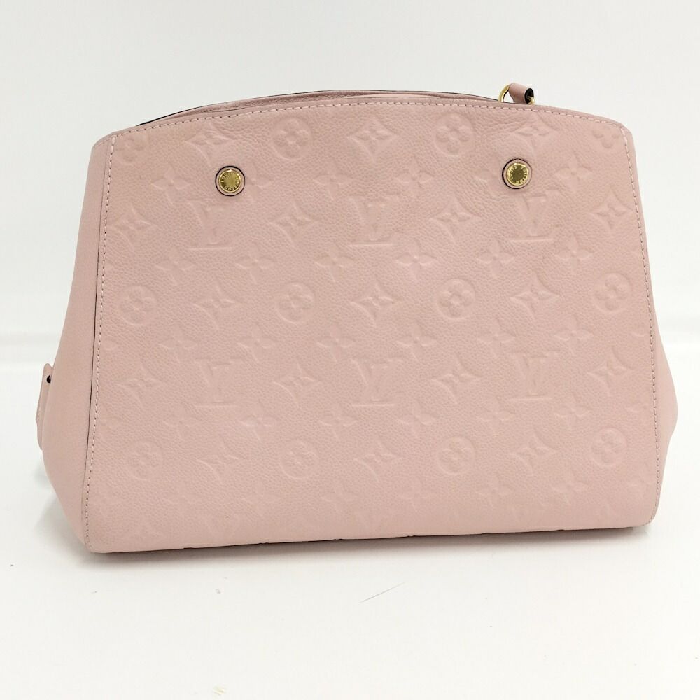 Louis Vuitton Montaigne MM 2-Way Shoulder Bag Empreinte Pink — view 2