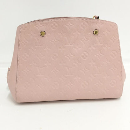 Louis Vuitton Montaigne MM 2-Way Shoulder Bag Empreinte Pink — view 2