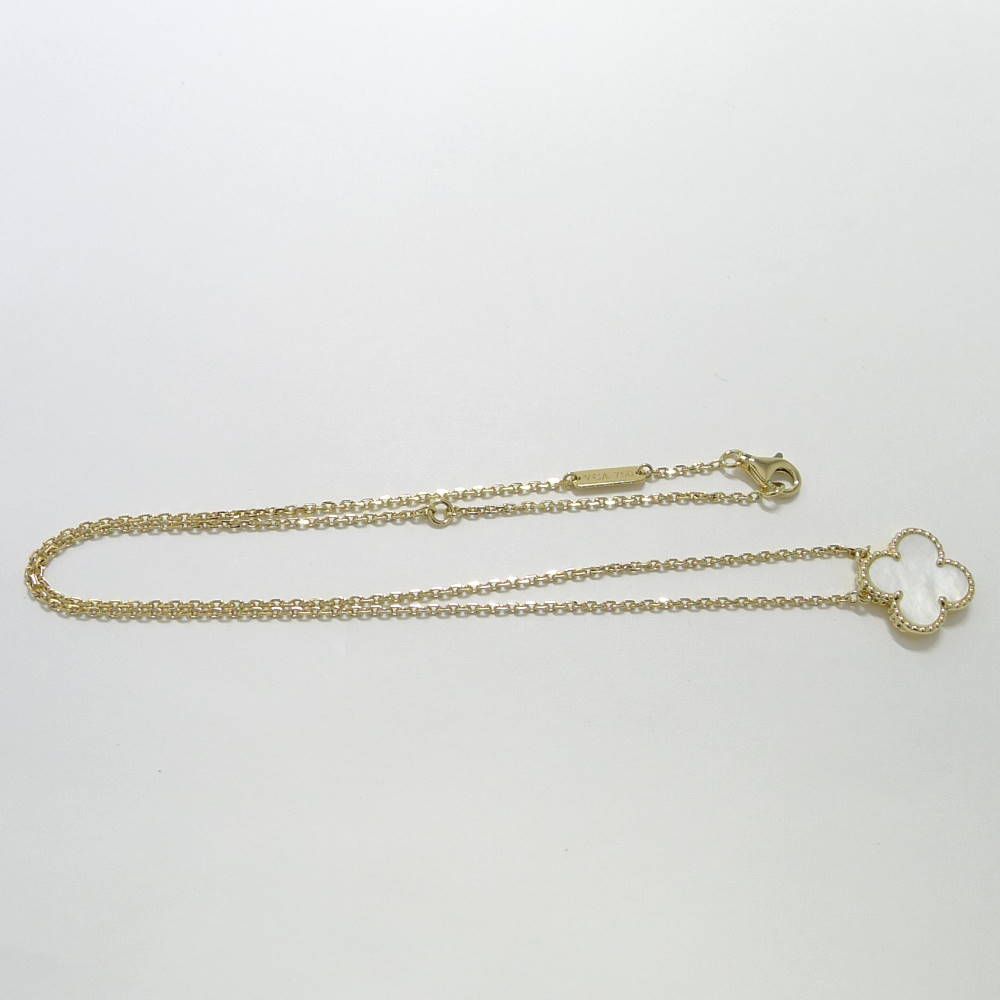 Van Cleef & Arpels Necklace Alhambra 18k Yellow Gold — view 3