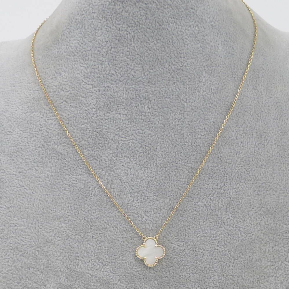 Van Cleef & Arpels Necklace Alhambra 18k Yellow Gold — view 7