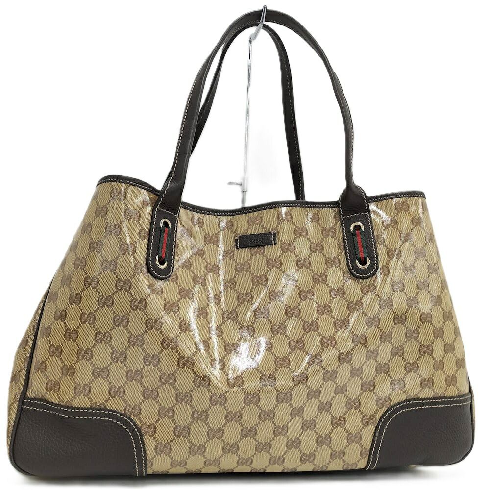 Gucci Handbag GG Crystal Sherry Beige