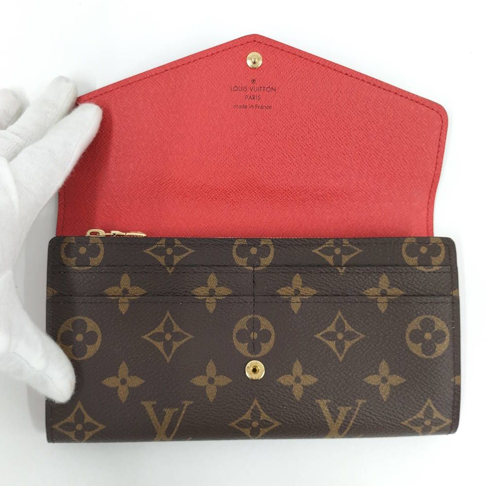 Louis Vuitton Portefeuille Sarah Bifold Wallet Monogram — view 3