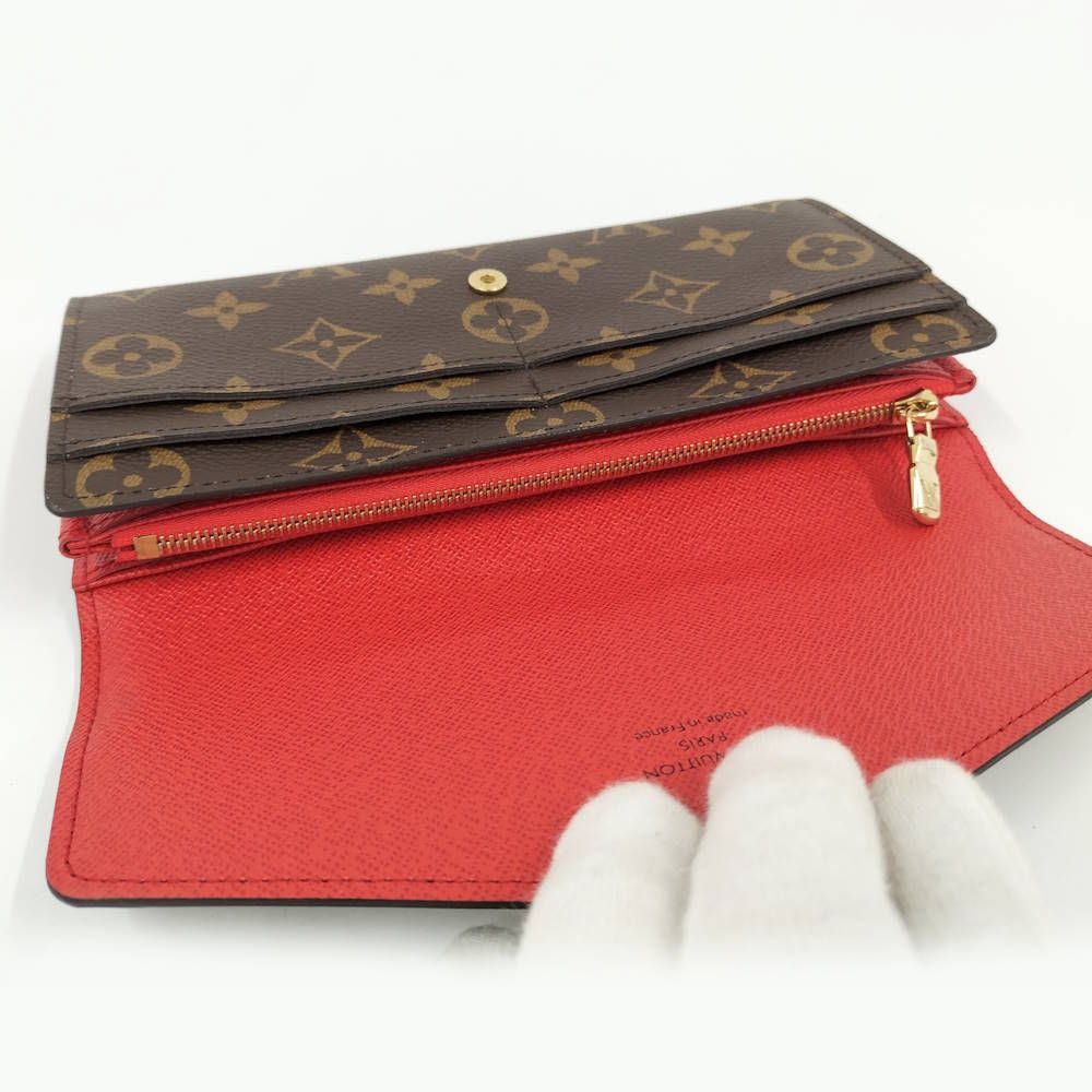 Louis Vuitton Portefeuille Sarah Bifold Wallet Monogram — view 7