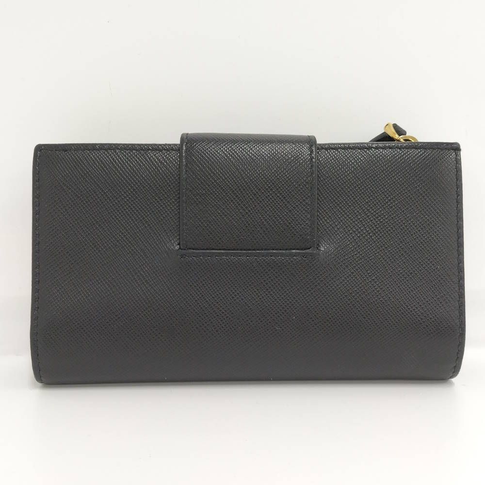 Prada Bifold Wallet Leather Black — view 2