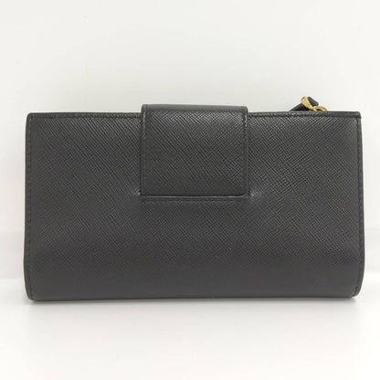 Prada Bifold Wallet Leather Black — view 2
