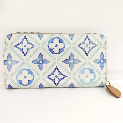 Louis Vuitton Zippy Wallet by the Pool Lagune Monogram Tile — view 3