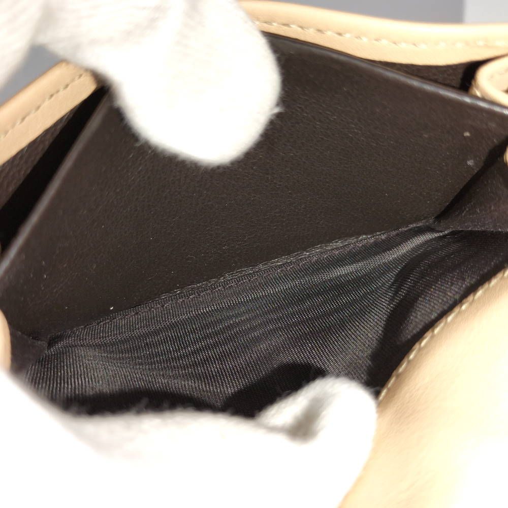 Gucci Card Case Leather Beige — view 7