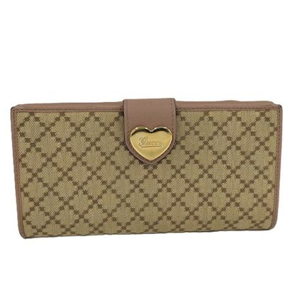 Gucci Bifold Wallet GG Canvas Leather