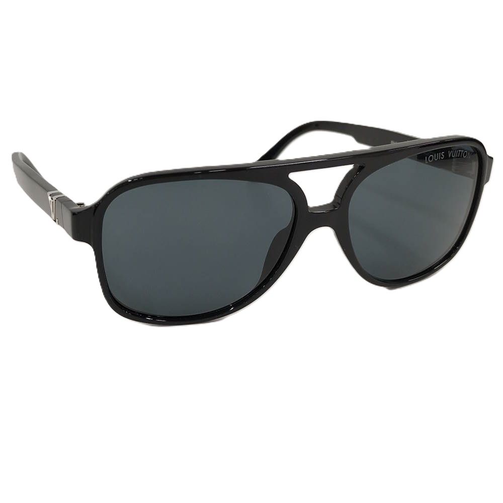 Louis Vuitton Sunglasses LV Hit Pilot Black Eyewear