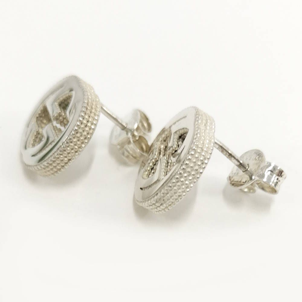 Gucci Earrings Interlocking Silver — view 3